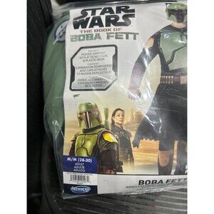 Star Wars Adult Medium 28-30 Book of Boba Fett Cosplay halloween Costume  NEW